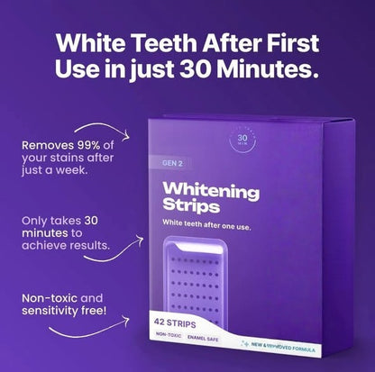 Dental Whitening Strips – Gentle Care for a Brighter Smile
