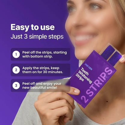 Dental Whitening Strips – Gentle Care for a Brighter Smile